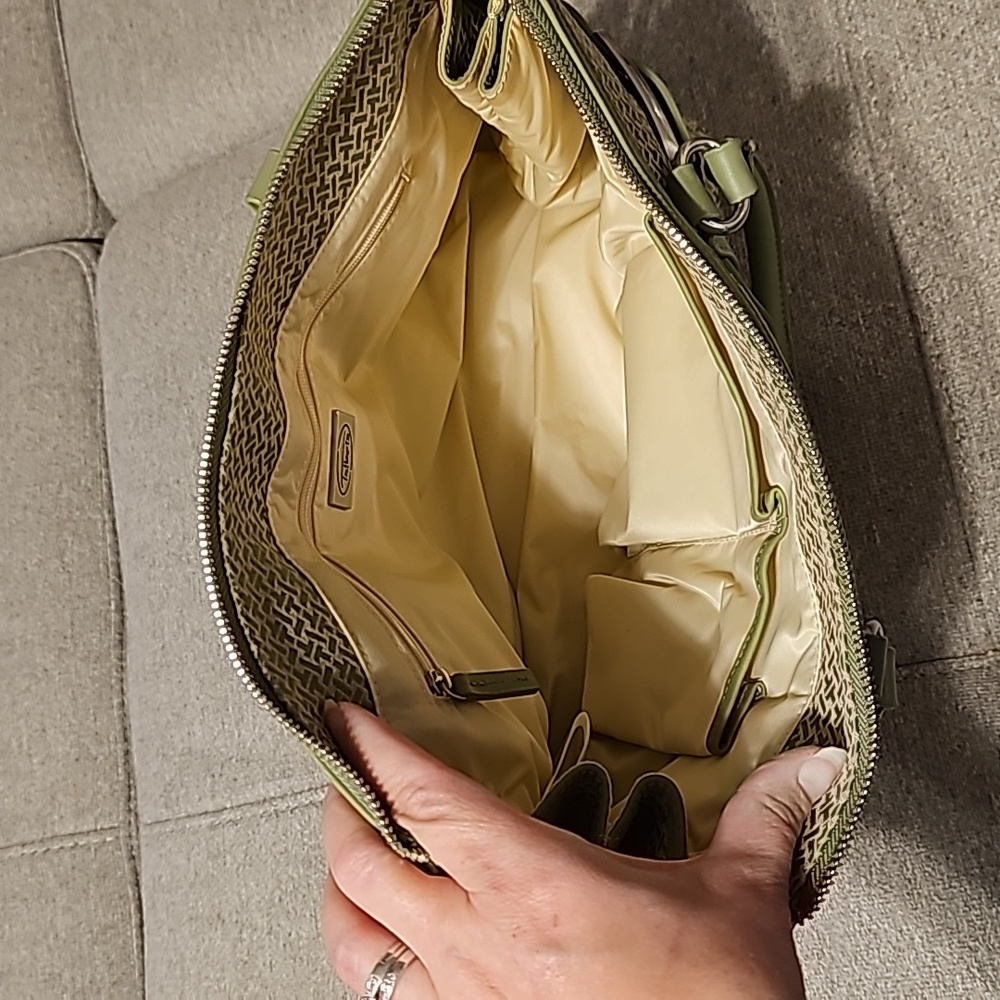 Talbots Green Handbag - Picture 2 of 3
